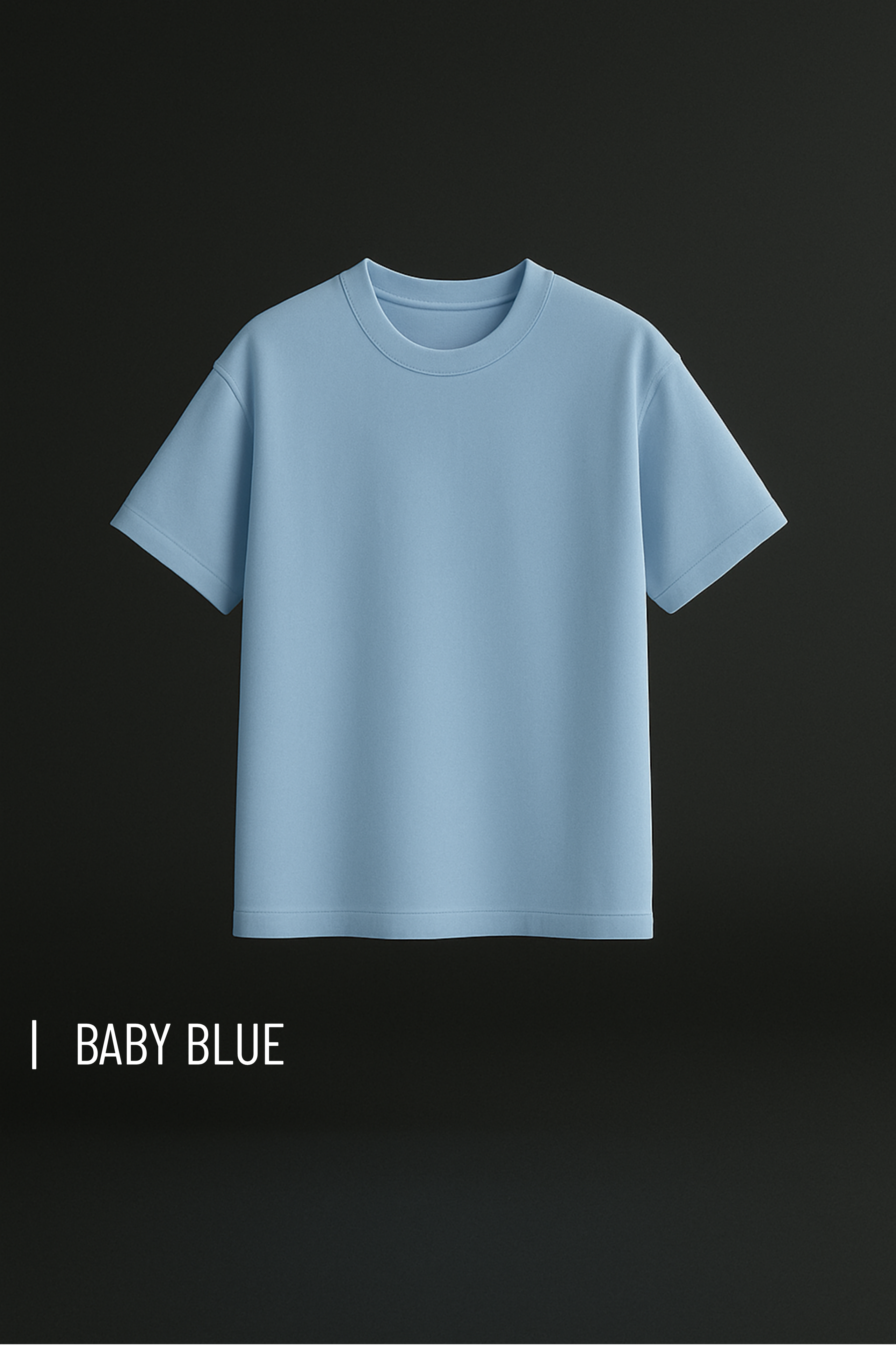 Oversized Terry Cotton Tee | 260 GSM | Drop-shoulder | Unisex