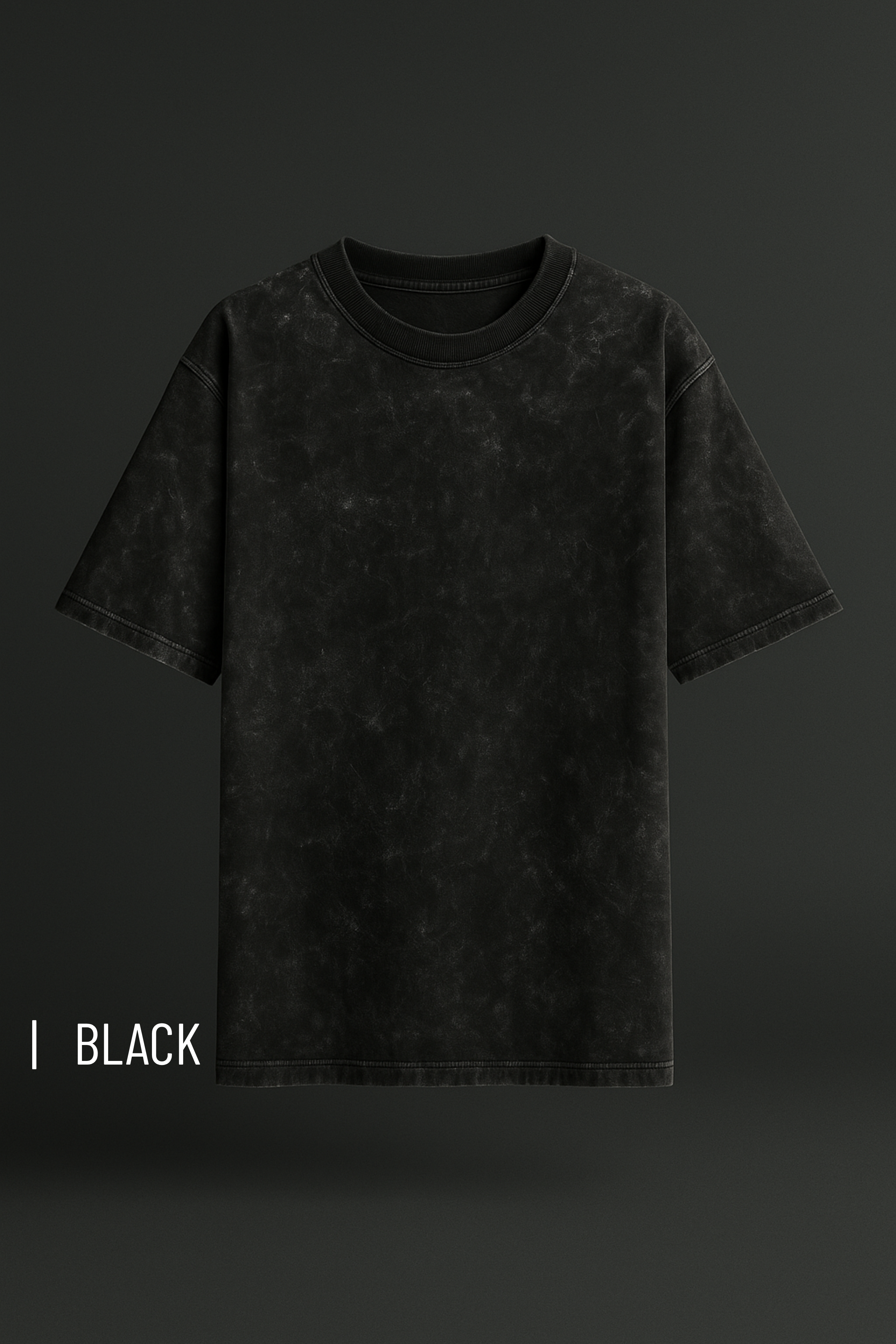 Acid Washed Oversized Tee | 240 GSM | 100% High-quality Cotton | Unisex