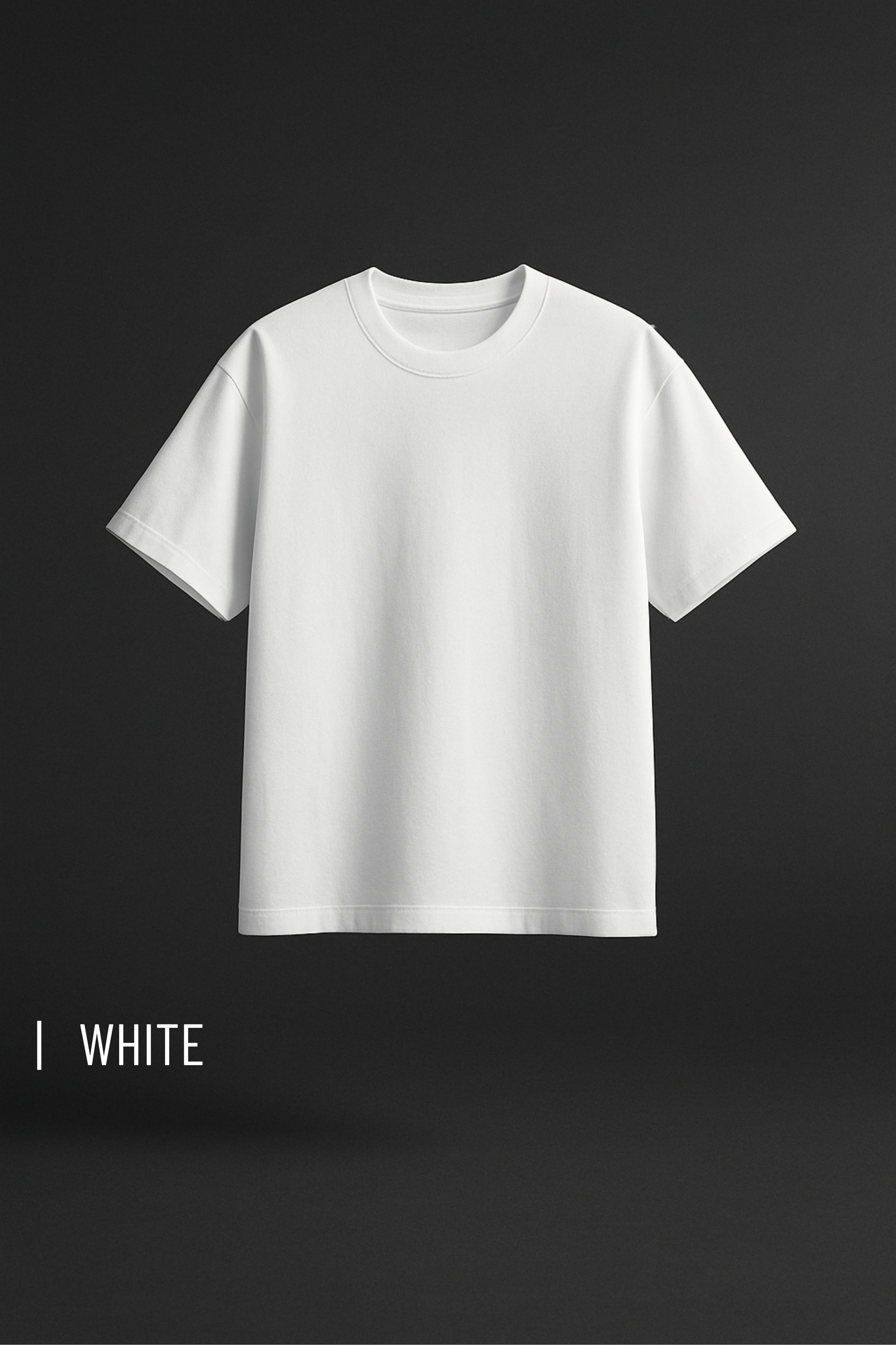 Oversized Terry Cotton Tee | 260 GSM | Drop-shoulder | Unisex