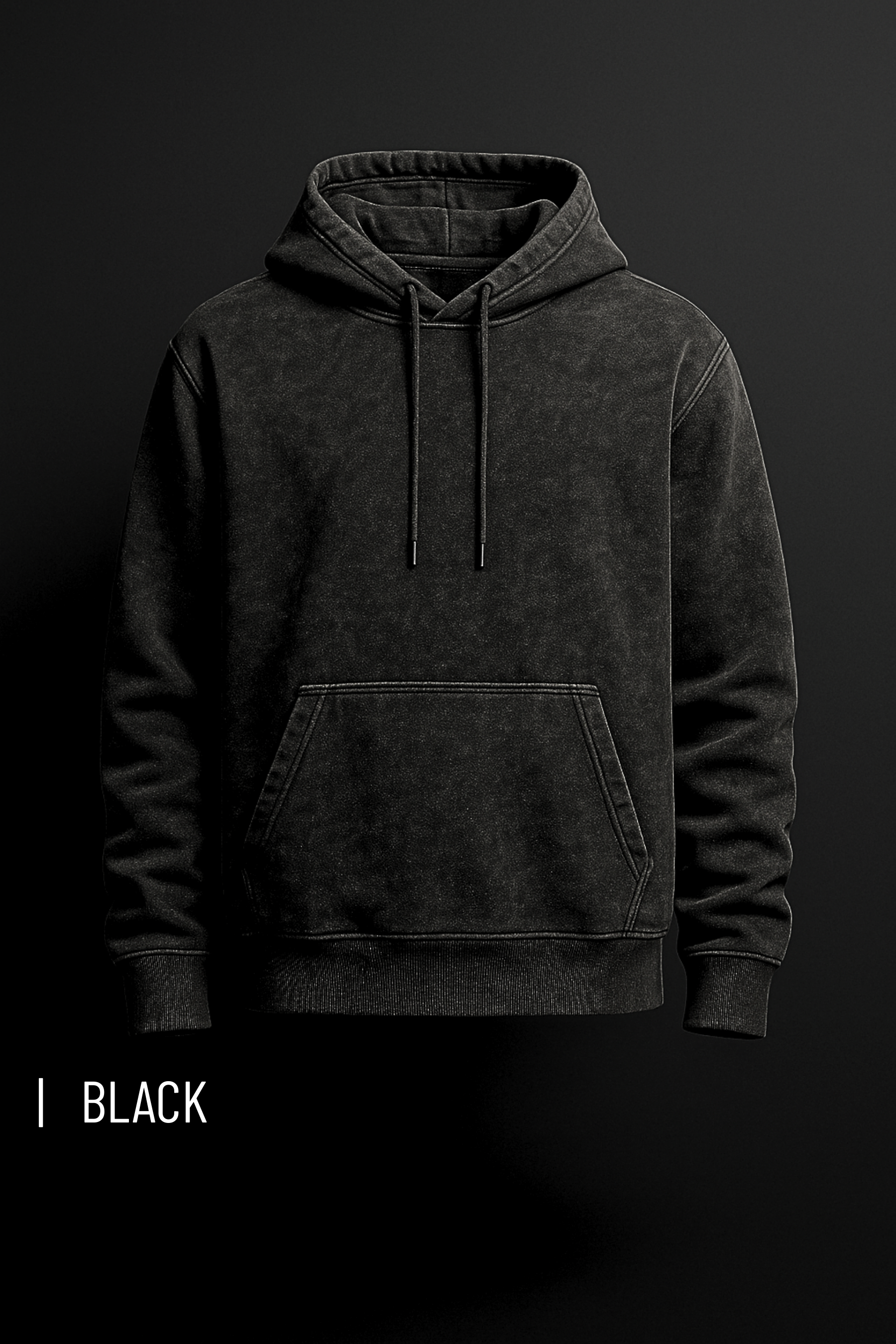 Acid Washed Hoodie | Regular Fit | 300 GSM | Unisex