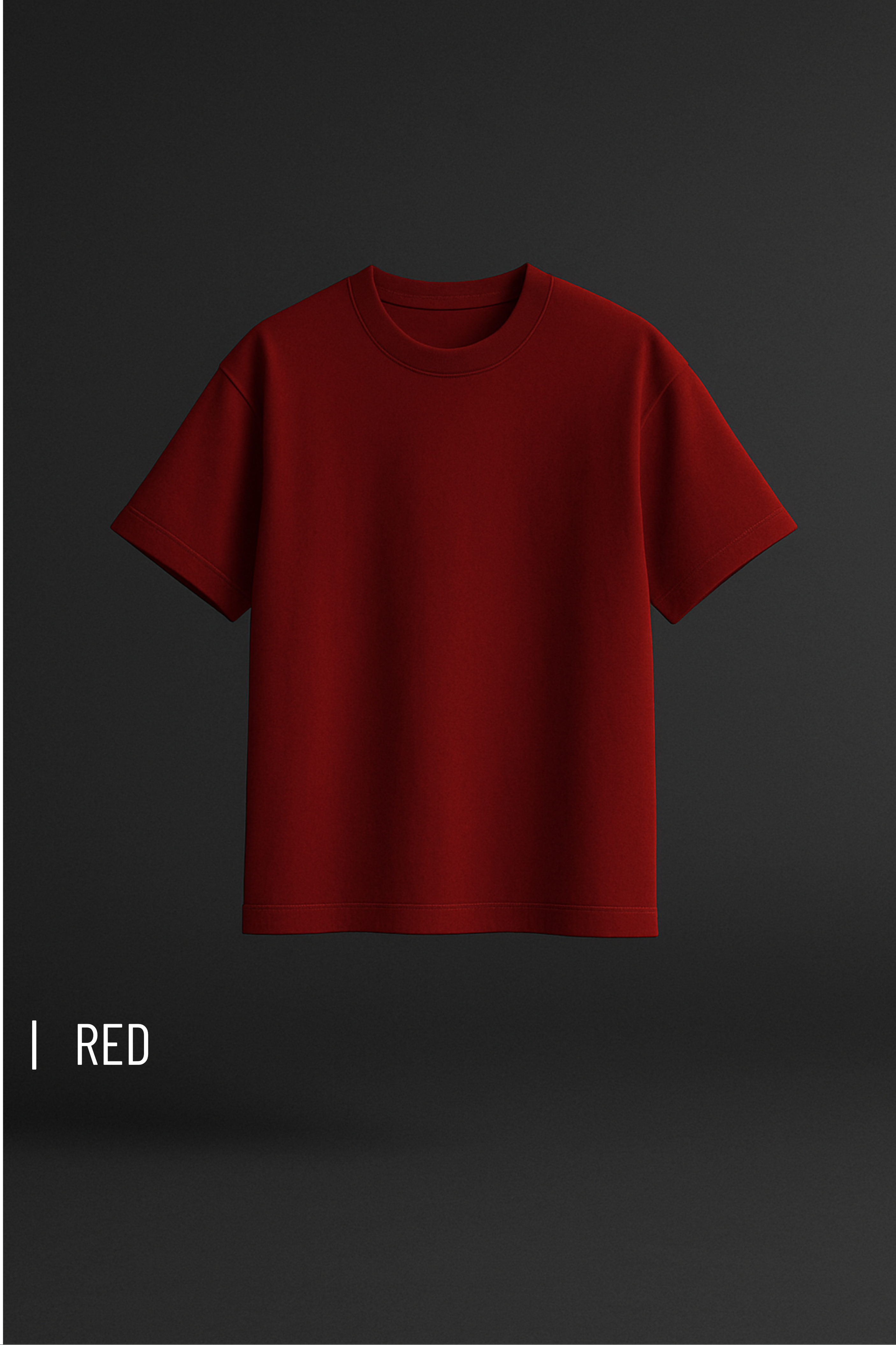 Oversized Terry Cotton Tee | 260 GSM | Drop-shoulder | Unisex