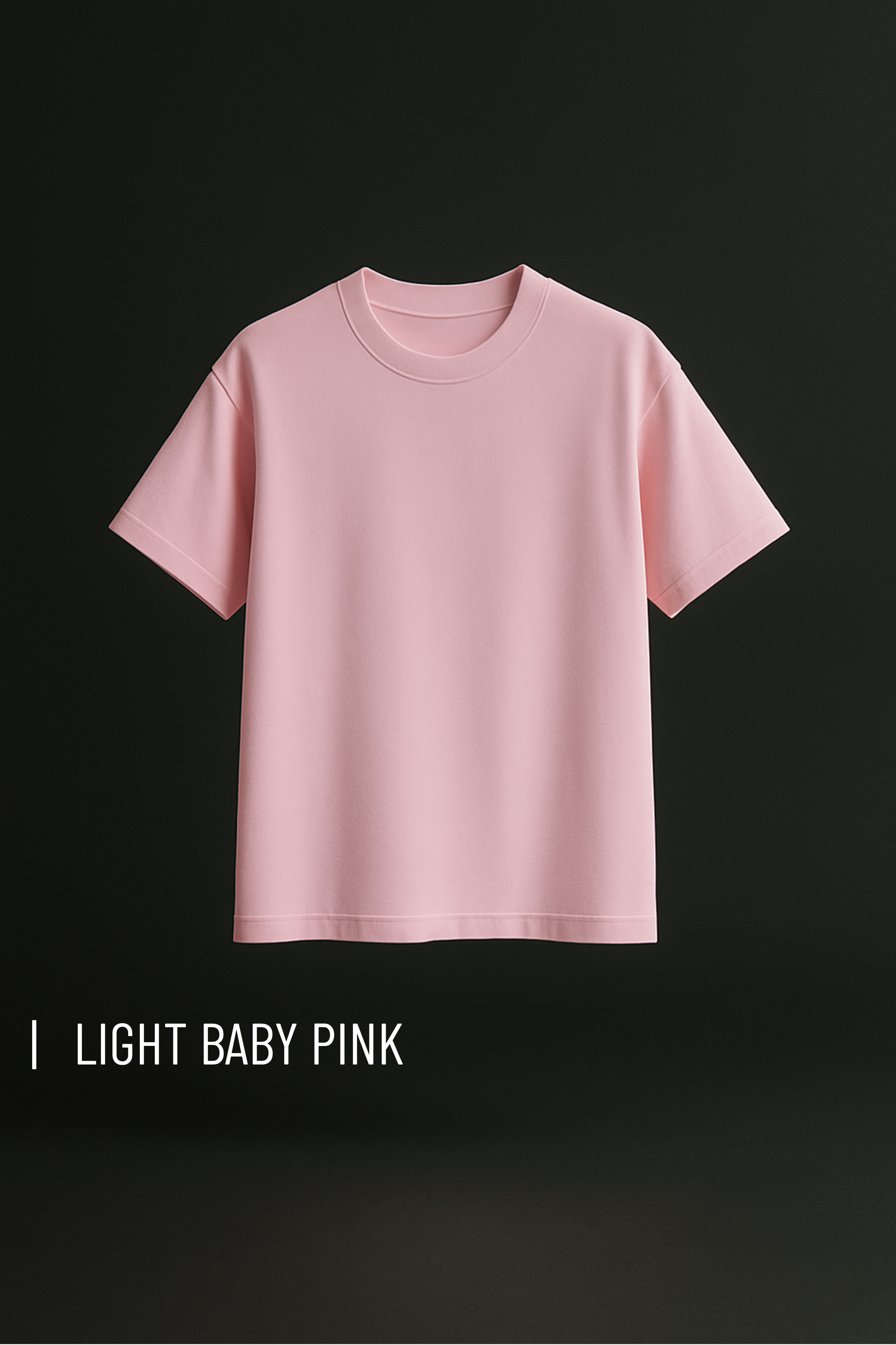 Oversized Terry Cotton Tee | 260 GSM | Drop-shoulder | Unisex