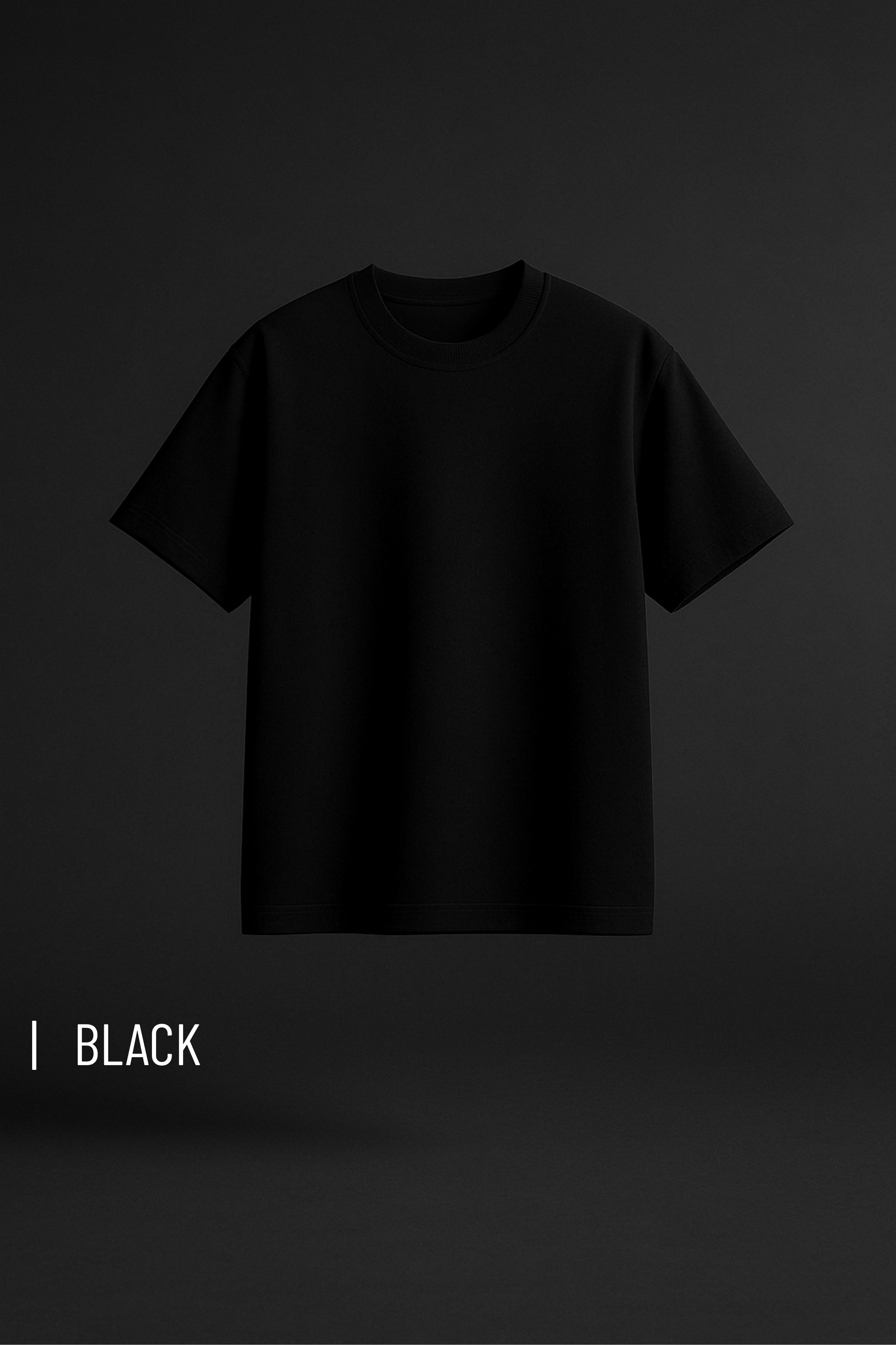 Oversized Terry Cotton Tee | 260 GSM | Drop-shoulder | Unisex