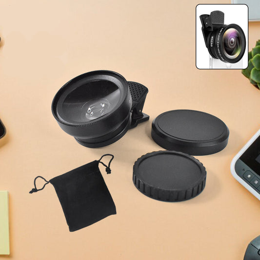 0.45x Camera Lens External Phone Lens Phone Camera Lens (With Color Box  1 Pc) Wukusy