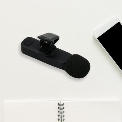 12639 Intelligent Noise Cancelling Live Streaming Clip On Microphone For Type-c  For Iphone With Charging Mini Wireless Lapel Collar Microphone Wukusy