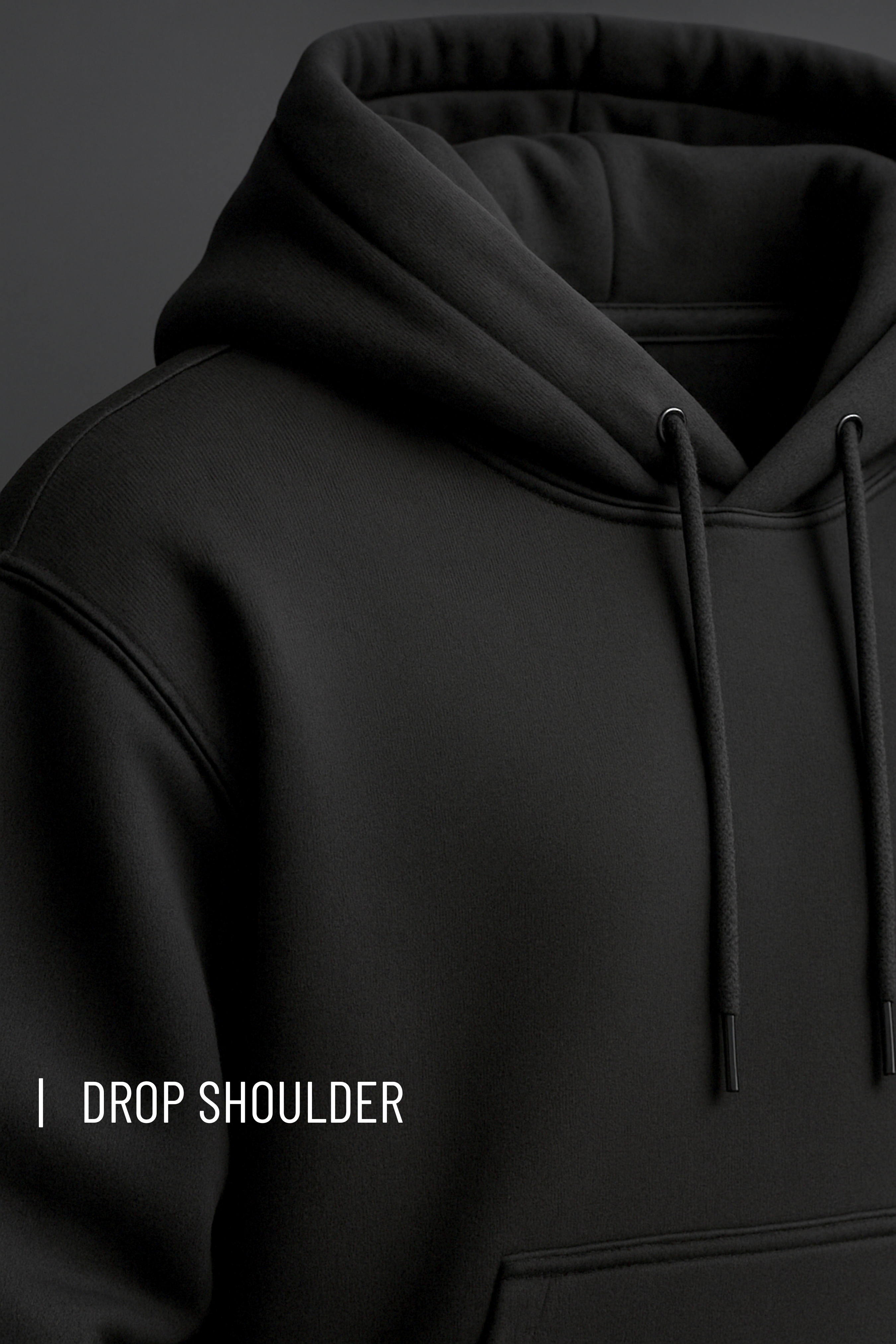Unisex Oversized Premium Hoodie | Drop Shoulder | 400 GSM