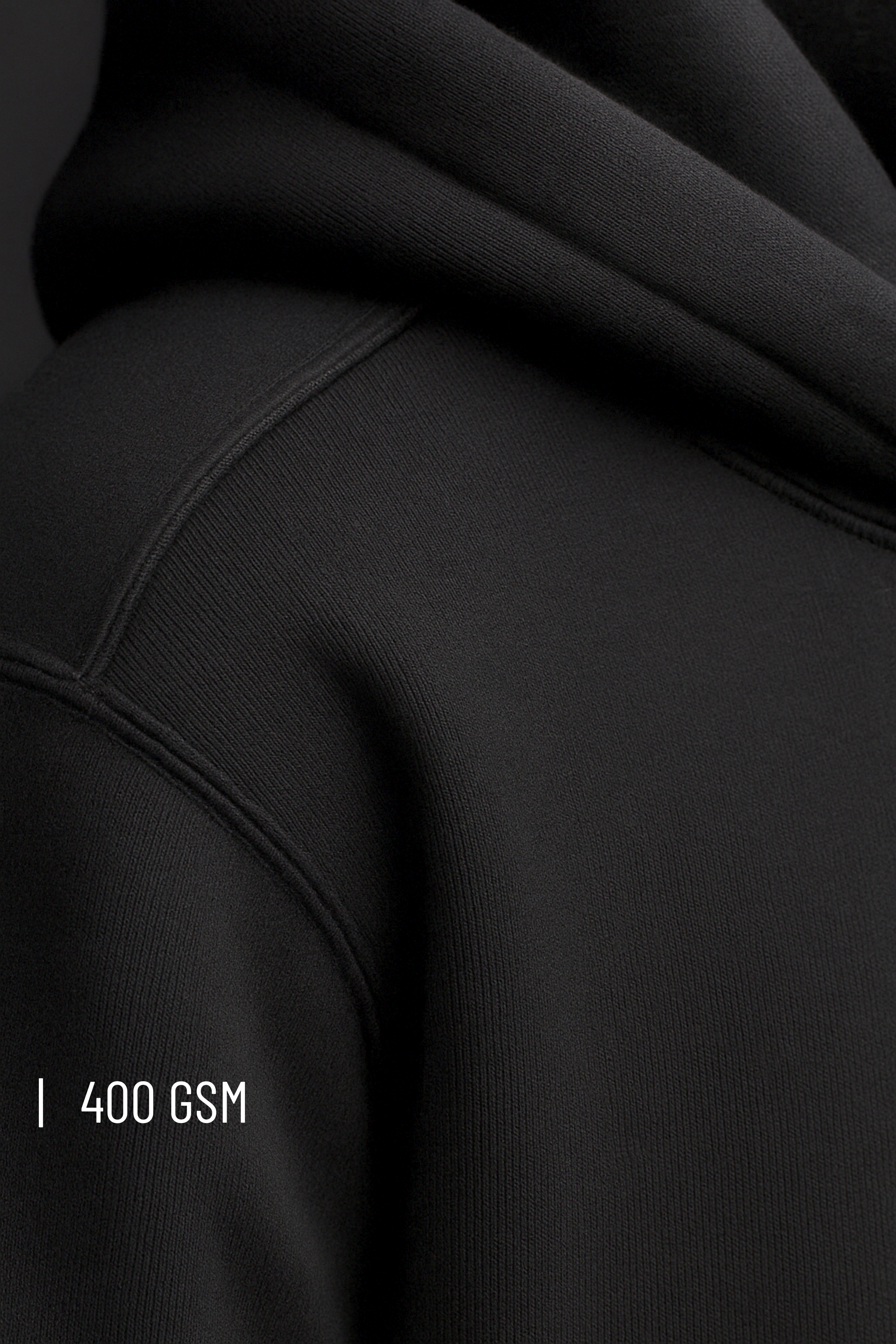 Unisex Oversized Premium Hoodie | Drop Shoulder | 400 GSM