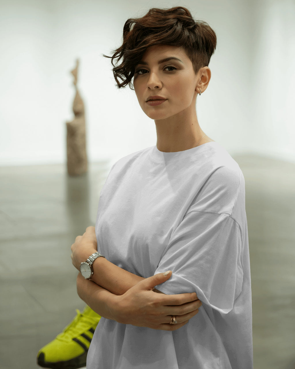 Oversized Terry Cotton Tee | 260 GSM | Drop-shoulder | Unisex