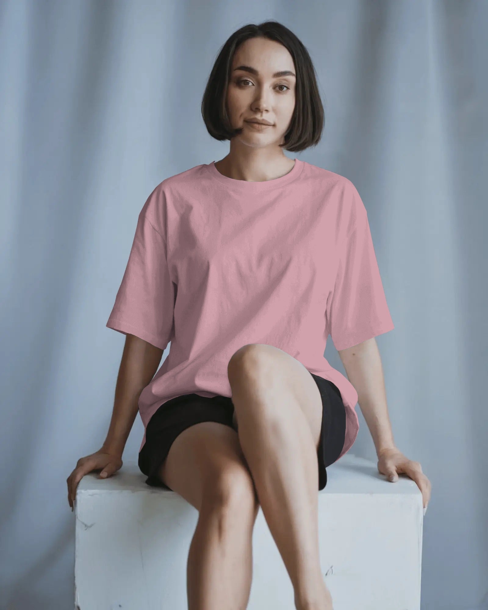 Oversized Terry Cotton Tee | 260 GSM | Drop-shoulder | Unisex