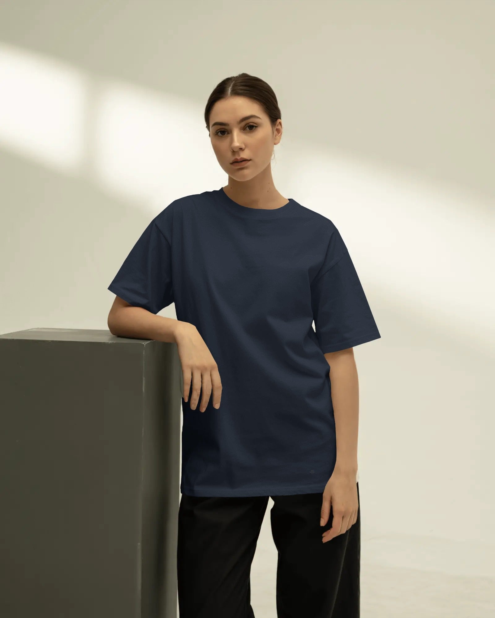 Oversized Terry Cotton Tee | 260 GSM | Drop-shoulder | Unisex